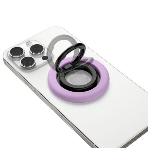 Spigen Nano Pop MagSafe Phone Ring - Magnetyczny uchwyt na palec z funkcją podstawki (Grape Purple) Spigen Nano Pop MagSafe Phone Ring - Magnetyczny uchwyt na palec z funkcją podstawki (Grape Purple)