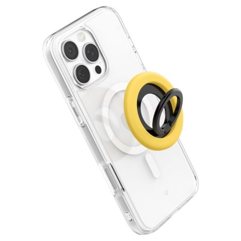 Spigen Nano Pop MagSafe Phone Ring - Magnetyczny uchwyt na palec z funkcją podstawki (Mango Yellow) Spigen Nano Pop MagSafe Phone Ring - Magnetyczny uchwyt na palec z funkcją podstawki (Mango Yellow)