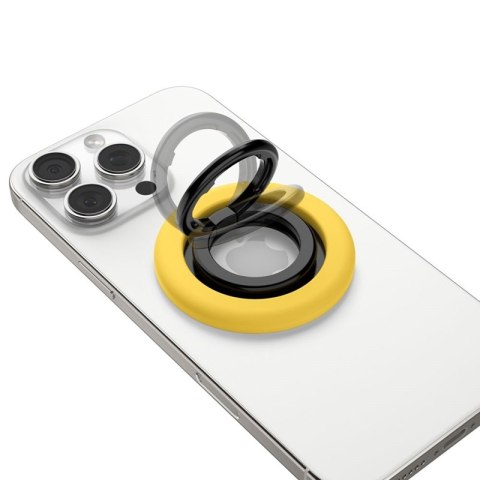 Spigen Nano Pop MagSafe Phone Ring - Magnetyczny uchwyt na palec z funkcją podstawki (Mango Yellow) Spigen Nano Pop MagSafe Phone Ring - Magnetyczny uchwyt na palec z funkcją podstawki (Mango Yellow)