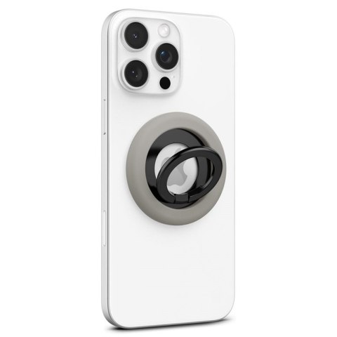 Spigen Nano Pop MagSafe Phone Ring - Magnetyczny uchwyt na palec z funkcją podstawki (Truffle Grey) Spigen Nano Pop MagSafe Phone Ring - Magnetyczny uchwyt na palec z funkcją podstawki (Truffle Grey)
