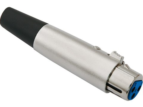 2212# Gniazdo mikrofonowe xlr 3p na kabel gładkie 2212# Gniazdo mikrofonowe xlr 3p na kabel gładkie