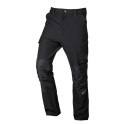 Spodnie robocze Mix&Match, 4 way stretch, czarno-pomarańczowe, rozmiar L
