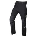 Spodnie robocze Mix&Match, 4 way stretch, czarno-zielone, rozmiar L