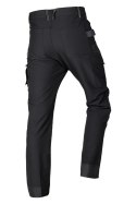 Spodnie robocze Mix&Match, 4 way stretch, czarno-zielone, rozmiar XXXL