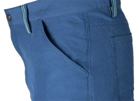 Spodnie robocze Mix&Match, 4 way stretch, granatowo-zielone, rozmiar XXXL Spodnie robocze Mix&Match, 4 way stretch, granatowo-zielone, rozmiar XXXL