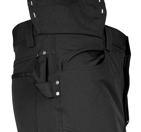 Spodnie robocze Mix&Match, 4 way stretch, z kaburami, Cordura, czarne, rozmiar L Spodnie robocze Mix&Match, 4 way stretch, z kaburami, Cordura, czarne, rozmiar L