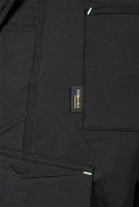 Spodnie robocze Mix&Match, 4 way stretch, z kaburami, Cordura, czarne, rozmiar S