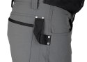 Spodnie robocze Mix&Match, 4 way stretch, z kaburami, Cordura, szaro-czarne, rozmiar XXL