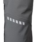 Spodnie robocze Mix&Match, 4 way stretch, z kaburami, Cordura, szaro-czarne, rozmiar XS
