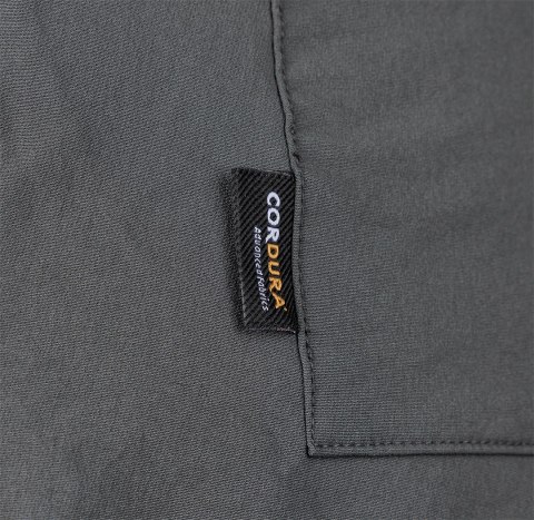 Spodnie robocze Mix&Match, 4 way stretch, z kaburami, Cordura, szaro-czarne, rozmiar XS Spodnie robocze Mix&Match, 4 way stretch, z kaburami, Cordura, szaro-czarne, rozmiar XS