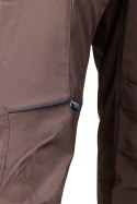 Spodnie robocze Mix&Match, stretch, brązowe, rozmiar S