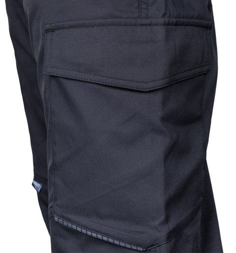 Spodnie robocze Mix&Match, stretch, czarne, rozmiar XXXL Spodnie robocze Mix&Match, stretch, czarne, rozmiar XXXL