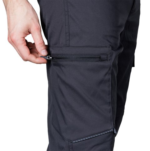 Spodnie robocze Mix&Match, stretch, czarne, rozmiar XS Spodnie robocze Mix&Match, stretch, czarne, rozmiar XS