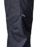Spodnie robocze Mix&Match, stretch, czarne, rozmiar XS