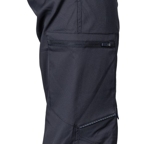 Spodnie robocze Mix&Match, stretch, czarne, rozmiar S Spodnie robocze Mix&Match, stretch, czarne, rozmiar S