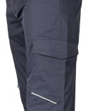 Spodnie robocze Mix&Match, stretch, szare, rozmiar XL