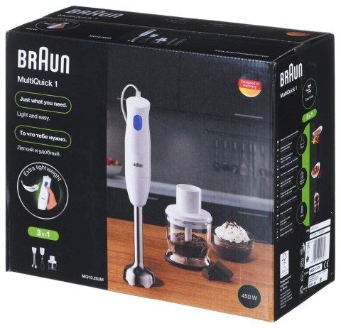 Blender ręczny BRAUN MQ10.202MWH Blender ręczny BRAUN MQ10.202MWH