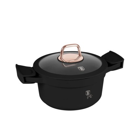 GARNEK Z POWŁOKĄ TYTANOWĄ 2.8L 20CM BERLINGER HAUS BLACK ROSE BH-1456