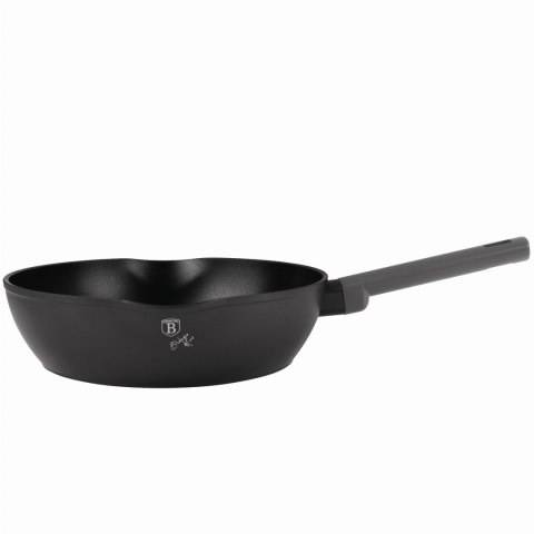 PATELNIA GŁĘBOKA Z POWŁOKĄ TYTANOWĄ 28CM BERLINGER HAUS ANTRACIT BH-8121