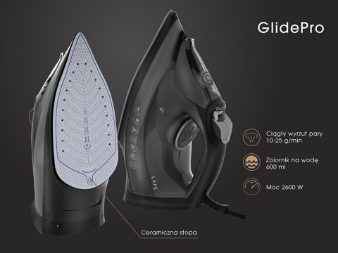 Żelazko parowe LAFE GlidePro 2600W Żelazko parowe LAFE GlidePro 2600W