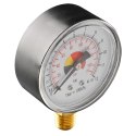 Manometr do sprężonego powietrza śr. 60 mm, 1/4"