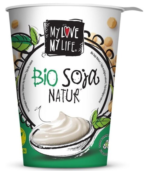 PRODUKT SOJOWY NATURALNY BEZ DODATKU CUKRÓW BIO 400 g - MY LOVE MY LIFE PRODUKT SOJOWY NATURALNY BEZ DODATKU CUKRÓW BIO 400 g - MY LOVE MY LIFE