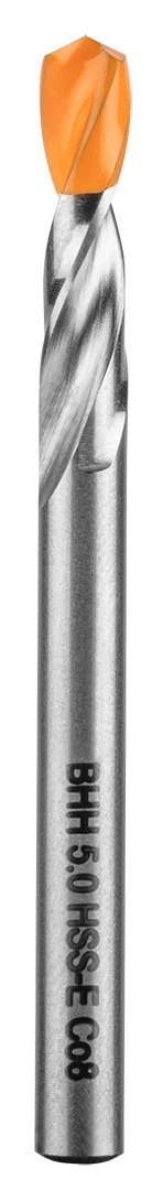 Wiertła specjalistyczne do rozwiercania zapieczonych śrub, HSS-E Co8, 3.2-8.5 mm, krótkie, kpl.5szt. Wiertła specjalistyczne do rozwiercania zapieczonych śrub, HSS-E Co8, 3.2-8.5 mm, krótkie, kpl.5szt.