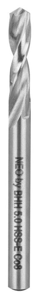 Wiertła specjalistyczne do rozwiercania zapieczonych śrub, HSS-E Co8, 3.2-8.5 mm, krótkie, kpl.5szt.