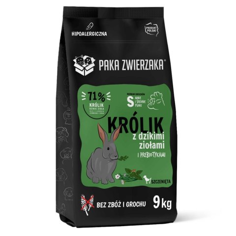 Paka Zwierzaka Seventh Heaven Królik z dzikimi ziołami PUPPY ''S'' 9kg Paka Zwierzaka Seventh Heaven Królik z dzikimi ziołami PUPPY ''S'' 9kg
