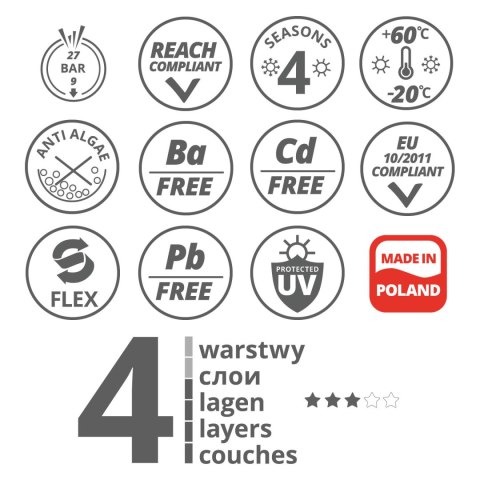 Wąż ogrodowy Vartco Home Plus 1/2" 20m Wąż ogrodowy Vartco Home Plus 1/2" 20m