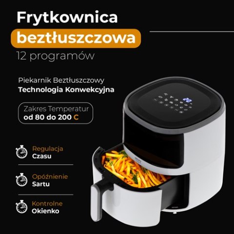 CR 6313 Frytkownica beztłuszczowa - 12 programów 5,0 l - airfryer CR 6313 Frytkownica beztłuszczowa - 12 programów 5,0 l - airfryer