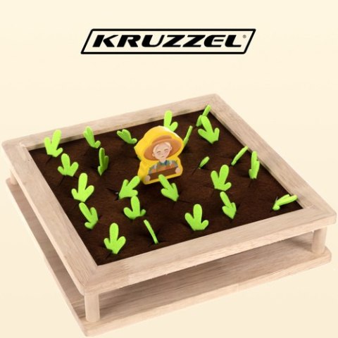 Układanka drewniana- farma Kruzzel 22755 Układanka drewniana- farma Kruzzel 22755