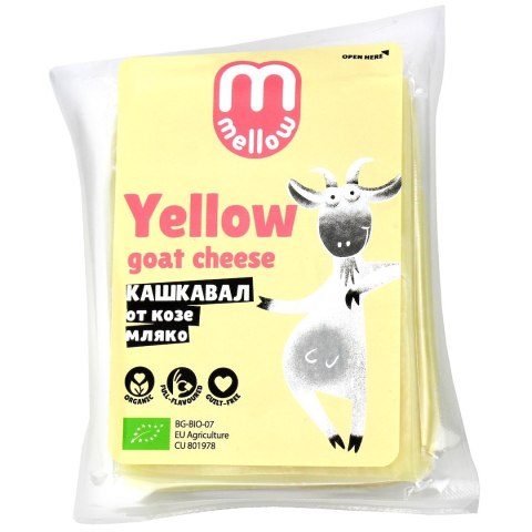 KOZI SER ŻÓŁTY KASHKAVAL BIO 200 g - MMELLOW KOZI SER ŻÓŁTY KASHKAVAL BIO 200 g - MMELLOW