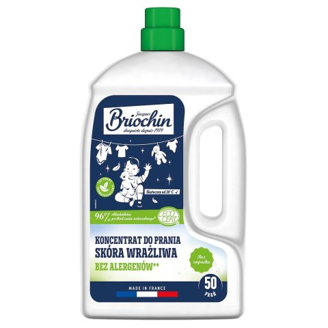 KONCENTRAT DO PRANIA DLA SKÓRY WRAŻLIWEJ ECO 2,27 L (50 PRAŃ) - BRIOCHIN KONCENTRAT DO PRANIA DLA SKÓRY WRAŻLIWEJ ECO 2,27 L (50 PRAŃ) - BRIOCHIN