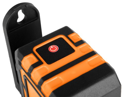 Laser krzyżowy 20 m, z etui i uchwytem magnetycznym, czerwony Laser krzyżowy 20 m, z etui i uchwytem magnetycznym, czerwony