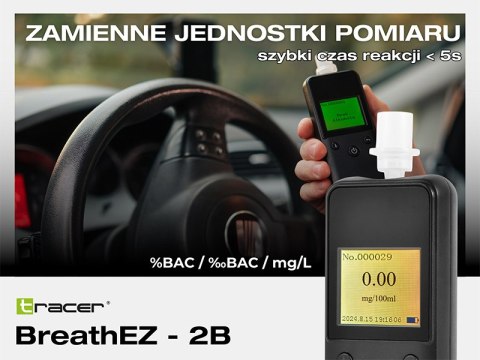 Alkomat TRACER BreathEZ-2B Alkomat TRACER BreathEZ-2B