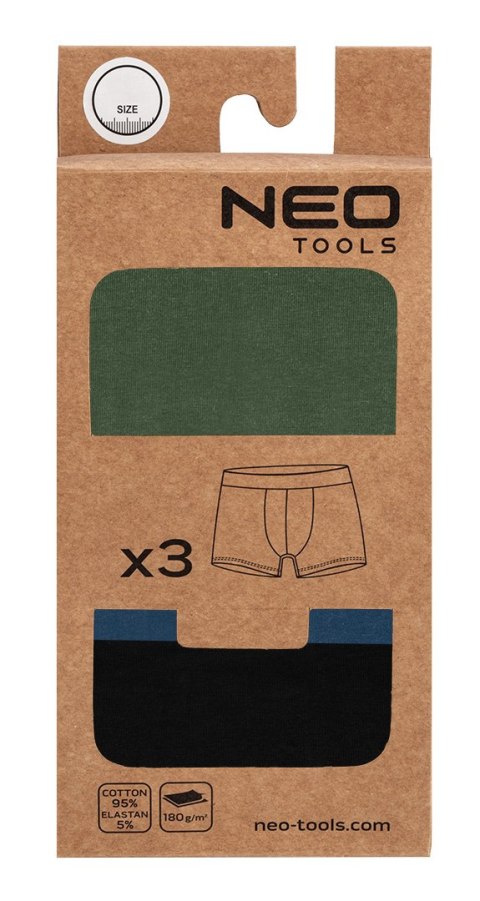 Bokserki basic 2, 3-pack, rozmiar M Bokserki basic 2, 3-pack, rozmiar M