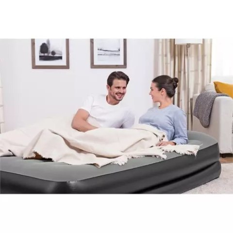 Materac z pompką 203x152x46cm BESTWAY 67403 Materac z pompką 203x152x46cm BESTWAY 67403