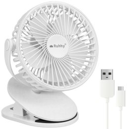 Wentylator bezprzewodowy biały Ruhhy 25566