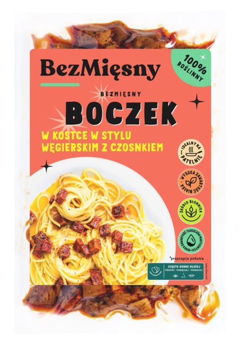 BEZMIĘSNY BOCZEK W KOSTCE W STYLU WĘGIERSKIM Z CZOSNKIEM 100 g - BEZMIĘSNY BEZMIĘSNY BOCZEK W KOSTCE W STYLU WĘGIERSKIM Z CZOSNKIEM 100 g - BEZMIĘSNY