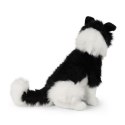 Rappa - Pluszowa maskotka siedzący Pies Border Collie 40 cm Eco-Friendly