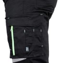 Spodnie robocze Mix&Match, czarne, rozmiar XS