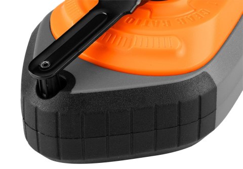 Sznurek traserski 3:1, obudowa plastikowa + kreda czerwona Sznurek traserski 3:1, obudowa plastikowa + kreda czerwona