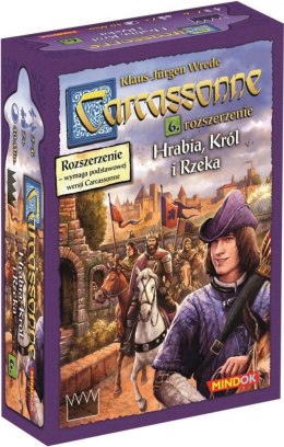 Gra carcassonne 6. hrabia, król i rzeka. edycja 2
