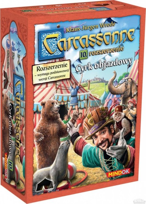 Gra carcassonne pl 10. cyrk objazdowy, edycja 2 Gra carcassonne pl 10. cyrk objazdowy, edycja 2