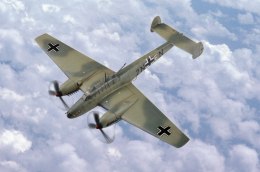 Model plastikowy messerschmitt bf110 fighter