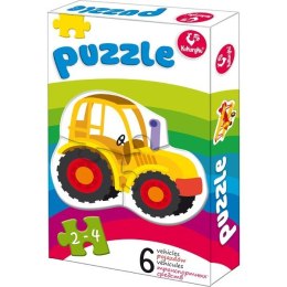 Pierwsze puzzle, pojazdy