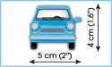 Klocki 72 elementów trabant 601