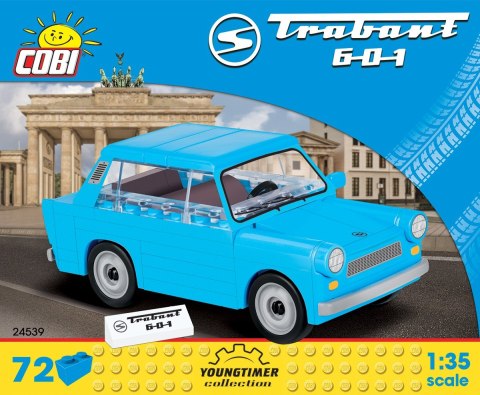 Klocki 72 elementów trabant 601 Klocki 72 elementów trabant 601