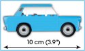 Klocki 72 elementów trabant 601